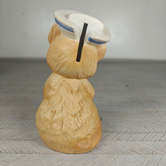 Vintage Jasco Nurse Kitten Coin Bank Critter Banks Novelty Humor Cat Lady Decor - Picture 4 of 8